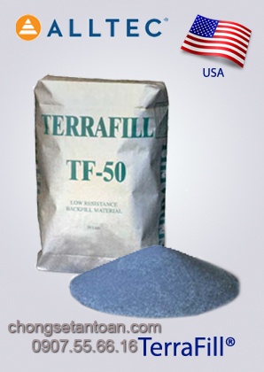 Hóa chất giảm điện trở đất Terrafill (Mỹ)